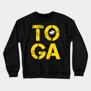 Toga Saratoga Springs Upstate New York Crewneck Sweatshirt